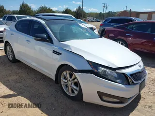 2013 Kia Optima EX with VIN 5XXGN4A7XDG120721, listed as a IAAI auction lot 41894526 with 154,296 mi miles and . Bid and sale history available at DreamBid. Image 1.