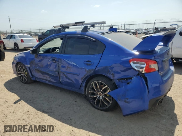 2021 Subaru WRX STI Limited with VIN JF1VA2W64M9816520, listed as a Copart auction lot 71709464 with 39,521 mi miles and Salvage Title. Bid and sale history available at DreamBid. Image 2.