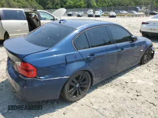 2006 BMW 3 Series 325i with VIN WBAVB13506PS66595, listed as a Copart auction lot 63195174 with 0 mi miles and Salvage Title. Bid and sale history available at carsss.com. Image 3.