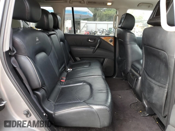 2012 Infiniti QX56 8-passenger with VIN JN8AZ2ND6C9716343, listed as a Copart auction lot 56209835 with 212,249 mi miles and Clean Title. Bid and sale history available at DreamBid. Image 11.