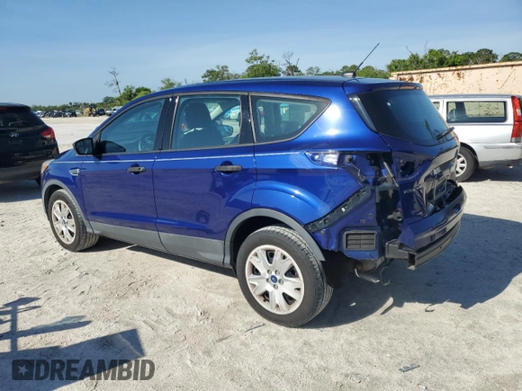 2016 Ford Escape S with VIN 1FMCU0F75GUB79835, listed as a Copart auction lot 50221245 with 57,439 mi miles and Salvage Title. Bid and sale history available at carsss.com. Image 2.