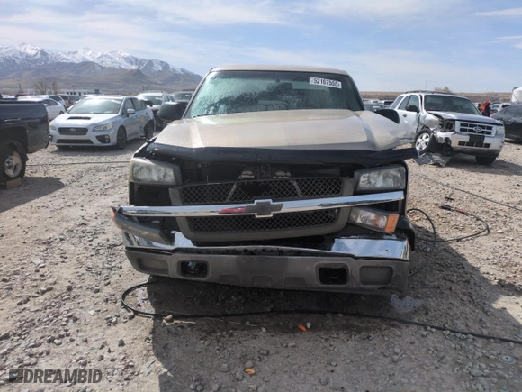 2003 Chevrolet Silverado 1500 LT with VIN 2GCEC19T531357456, listed as a Copart auction lot 52167555 with 185,051 mi miles and Salvage Title. Bid and sale history available at carsss.com. Image 5.
