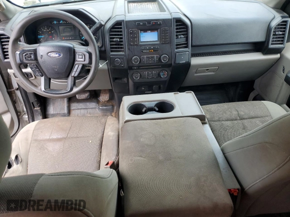 2018 Ford F-150 XL with VIN 1FTEX1EB4JKD24981, listed as a Copart auction lot 56063335 with 190,135 mi miles and Salvage title. Bid and sale history available at DreamBid. Image 8.