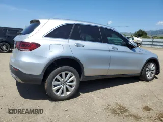 2020 Mercedes-Benz GLC 300 z VIN WDC0G8EB9LF676592, wystawiony jako Copart lot #54897605 z przebiegiem 20 925 mil mil oraz Szkoda całkowita • Salvage title. Historia ofert i sprzedaży dostępna na DreamBid. Obrazek 3.