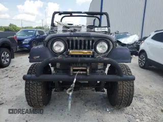 1978 Jeep Wrangler with VIN J8F83AH120742, listed as a Copart auction lot 60785485 with Not provided miles and Non repairable. Bid and sale history available at DreamBid. Image 5.