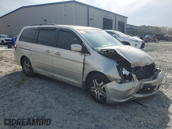 2006 Honda Odyssey EX-L with VIN 5FNRL38636B438384, listed as a Copart auction lot 50520375 with 289,541 mi miles and Salvage Title. Bid and sale history available at carsss.com. Image 4.