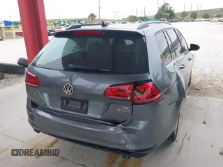 2017 Volkswagen Golf SportWagen S with VIN 3VWU17AU6HM528933, listed as a IAAI auction lot 41319147 with 66,438 mi miles. Bid and sale history available at carsss.com. Image 4.