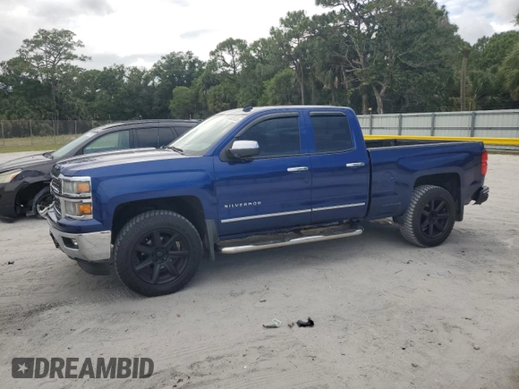 2014 Chevrolet Silverado 1500 LTZ with VIN 1GCVKSEC9EZ242965, listed as a Copart auction lot 55565685 with 159,376 mi miles and Clean Title. Bid and sale history available at DreamBid. Image 1.
