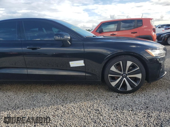 2022 Volvo S60 Momentum with VIN 7JRL12FZ0NG160665, listed as a Copart auction lot 74020354 with 0 mi miles and Salvage Title. Bid and sale history available at carsss.com. Image 12.
