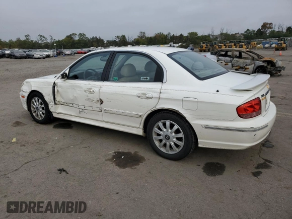 2005 Hyundai Sonata GLS with VIN KMHWF35H75A141198, listed as a Copart auction lot 69321004 with 90,302 mi miles and Salvage Title. Bid and sale history available at carsss.com. Image 2.