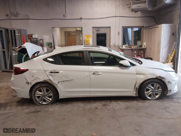 2019 Hyundai Elantra SEL with VIN 5NPD84LF9KH414000, listed as a IAAI auction lot 41394391 with 77,294 mi miles. Bid and sale history available at carsss.com. Image 13.