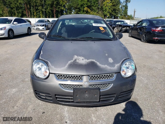 2003 Dodge Neon SE with VIN 1B3ES26C73D214222, listed as a Copart auction lot 75835374 with 181,483 mi miles and Salvage Title. Bid and sale history available at carsss.com. Image 5.