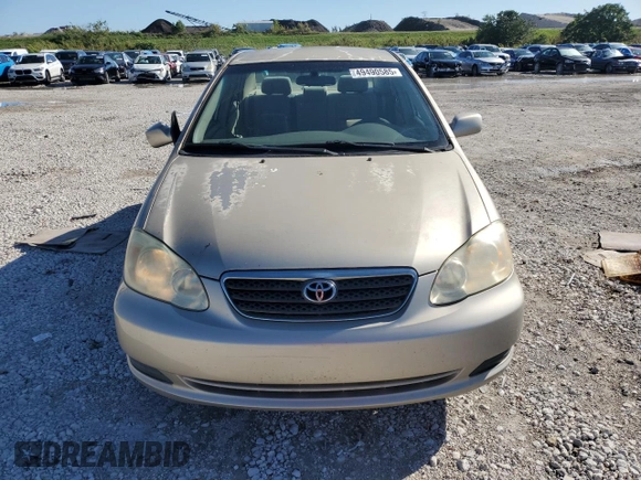 2005 Toyota Corolla CE with VIN 1NXBR32E45Z526152, listed as a Copart auction lot 49490585 with 117,396 mi miles and Salvage Title. Bid and sale history available at DreamBid. Image 5.