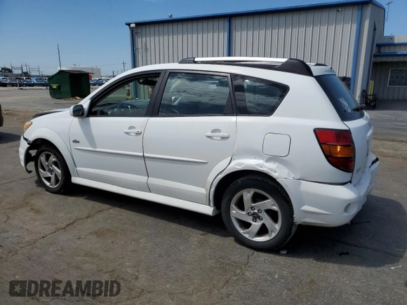 2006 Pontiac Vibe with VIN 5Y2SL65876Z420022, listed as a Copart auction lot 66098054 with 292,986 mi miles and Salvage Title. Bid and sale history available at carsss.com. Image 2.