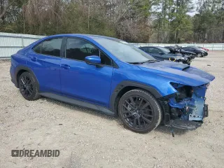 2023 Subaru WRX Premium with VIN JF1VBAF64P9821650, listed as a Copart auction lot 46983085 with 13,016 mi miles and Salvage title. Bid and sale history available at DreamBid. Image 4.
