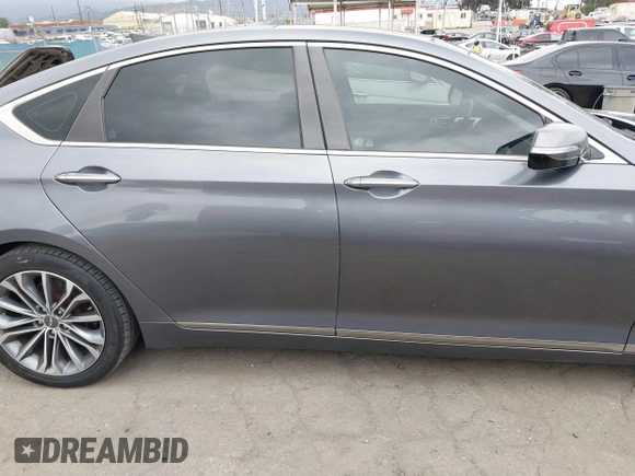 2016 Hyundai Genesis 3.8L with VIN KMHGN4JEXGU121098, listed as a IAAI auction lot 42061607 with 138,650 mi miles and . Bid and sale history available at DreamBid. Image 13.