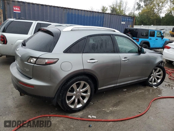 2007 Infiniti FX35 with VIN JNRAS08W37X205871, listed as a Copart auction lot 72570754 with 149,106 mi miles and Non Repairable. Bid and sale history available at carsss.com. Image 3.