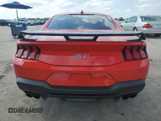 2024 Ford Mustang GT with VIN 1FA6P8CF5R5425448, listed as a Copart auction lot 55975225 with 9,391 mi miles and Salvage title. Bid and sale history available at DreamBid. Image 6.