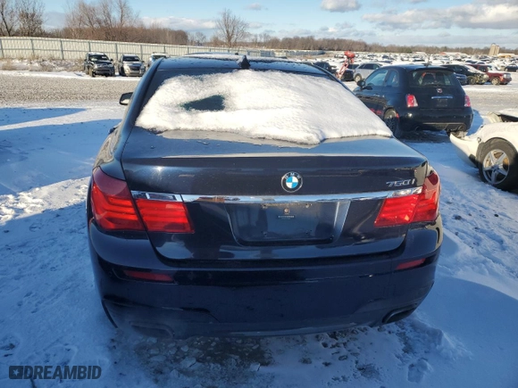 2012 BMW 7 Series 750i xDrive with VIN WBAKC6C57CDX99652, listed as a Copart auction lot 83022784 with 112,841 mi miles and Clean Title. Bid and sale history available at carsss.com. Image 6.