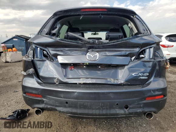 2013 Mazda CX-9 Touring with VIN JM3TB3CV8D0420960, listed as a Copart auction lot 49150925 with 146,593 mi miles and Salvage Title. Bid and sale history available at carsss.com. Image 6.