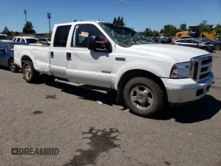 2005 Ford F-250 XL with VIN 1FTSW20P85EC42755, listed as a Copart auction lot 59545484 with Not Provided miles and Salvage Title. Bid and sale history available at DreamBid. Image 4.