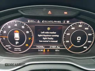 2019 Audi Q5 Premium Plus with VIN WA1BNAFY1K2066474, listed as a Copart auction lot 55481595 with 70,268 mi miles and Salvage title. Bid and sale history available at DreamBid. Image 9.