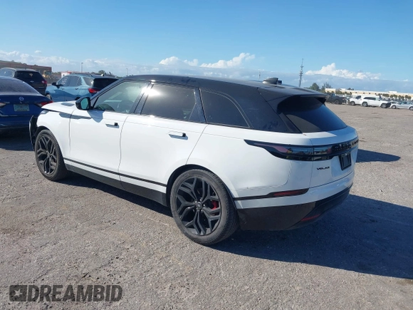 2024 Land Rover Range Rover Velar Dynamic SE with VIN SALYL2EX1RA370322, listed as a IAAI auction lot 41572336 with 32,939 mi miles and . Bid and sale history available at DreamBid. Image 3.