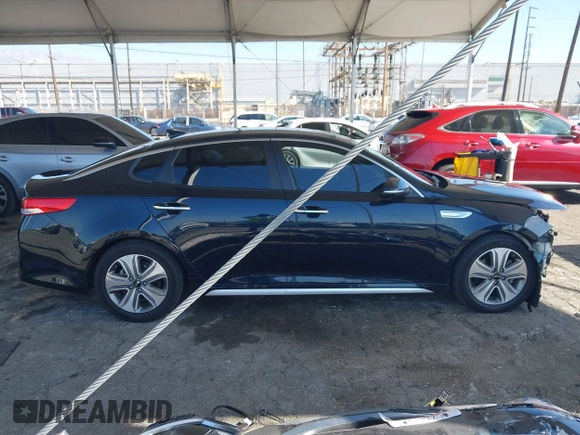2017 Kia Optima EX with VIN KNAGU4LE8H5013625, listed as a IAAI auction lot 42001491 with 89,200 mi miles and . Bid and sale history available at DreamBid. Image 14.