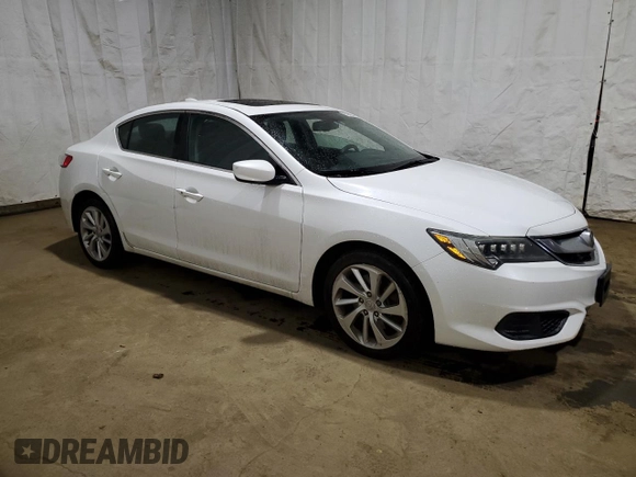 2016 Acura ILX w/Premium Pkg with VIN 19UDE2F76GA001873, listed as a Copart auction lot 52096785 with 219,047 mi miles and Clean Title. Bid and sale history available at carsss.com. Image 4.