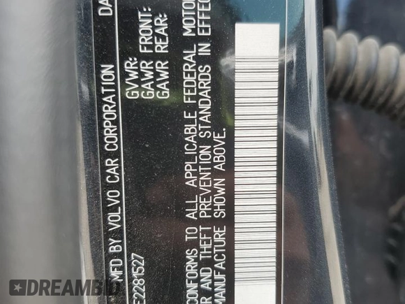 2014 Volvo S60 T6 with VIN YV1902FH9E2281527, listed as a Copart auction lot 60855454 with 0 mi miles and Salvage Title. Bid and sale history available at carsss.com. Image 14.