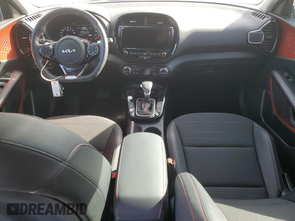 2022 Kia Soul Turbo with VIN KNDJ53AF2N7800856, listed as a Copart auction lot 83458294 with 18,567 mi miles and Non Repairable. Bid and sale history available at carsss.com. Image 8.