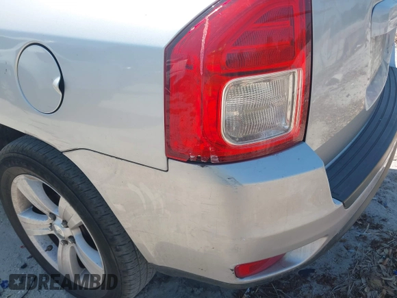 2012 Jeep Compass Sport with VIN 1C4NJCBBXCD547891, listed as a IAAI auction lot 41971755 with 203,567 mi miles. Bid and sale history available at carsss.com. Image 15.