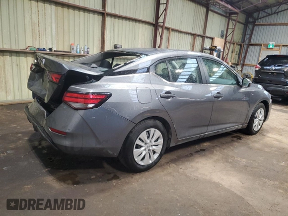 2025 Nissan Sentra S z VIN 3N1AB8BV6SY234838, wystawiony jako Copart lot #53673995 z przebiegiem 4 251 mil mil oraz Szkoda całkowita • Salvage title. Historia ofert i sprzedaży dostępna na DreamBid. Obrazek 3.