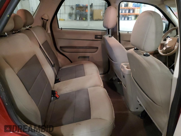 2008 Ford Escape XLT with VIN 1FMCU93178KE78034, listed as a Copart auction lot 63428455 with 194,892 mi miles and Salvage title. Bid and sale history available at DreamBid. Image 11.