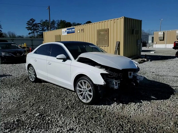 2016 Audi A3 1.8T Premium Plus with VIN WAUC7GFF4G1072494, listed as a Copart auction lot 88435655 with 65,764 mi miles and Salvage Title. Bid and sale history available at carsss.com. Image 13.