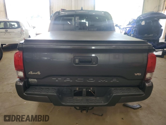 2021 Toyota Tacoma SR with VIN 3TMCZ5AN5MM378375, listed as a Copart auction lot 63806325 with 47,061 mi miles and Salvage title. Bid and sale history available at DreamBid. Image 6.