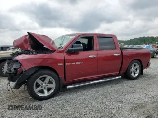2012 Ram 1500 Express with VIN 1C6RD6KT0CS174186, listed as a Copart auction lot 59569725 with Not provided miles and Salvage title. Bid and sale history available at DreamBid. Image 1.