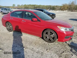 2017 Honda Accord Sedan Sport with VIN 1HGCR2F5XHA138377, listed as a Copart auction lot 51227865 with 85,891 mi miles and Salvage Title. Bid and sale history available at carsss.com. Image 4.