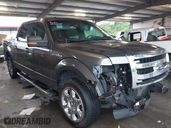 2014 Ford F-150 XL with VIN 1FTFW1CF3EFA24117, listed as a IAAI auction lot 42205670 with 193,653 mi miles and . Bid and sale history available at DreamBid. Image 1.