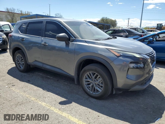 2022 Nissan Rogue S with VIN 5N1BT3AA3NC709144, listed as a Copart auction lot 56034605 with 56,104 mi miles and Salvage title. Bid and sale history available at DreamBid. Image 4.