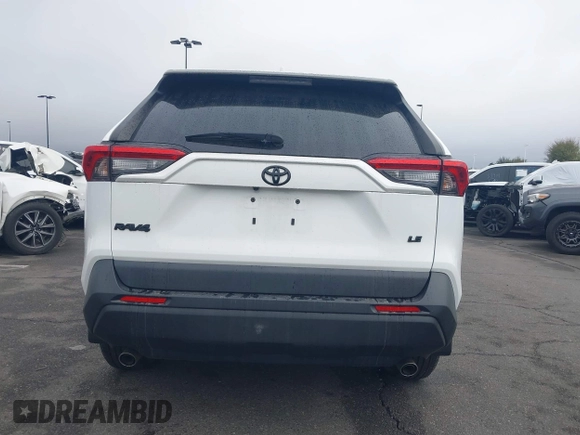 2021 Toyota RAV4 LE with VIN 2T3H1RFV3MW166926, listed as a IAAI auction lot 41283161 with 54,244 mi miles. Bid and sale history available at carsss.com. Image 16.