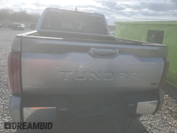 2024 Toyota Tundra 1794 Edition with VIN 5TFMA5DBXRX167302, listed as a Copart auction lot 49960245 with 13,158 mi miles and Salvage title. Bid and sale history available at DreamBid. Image 6.
