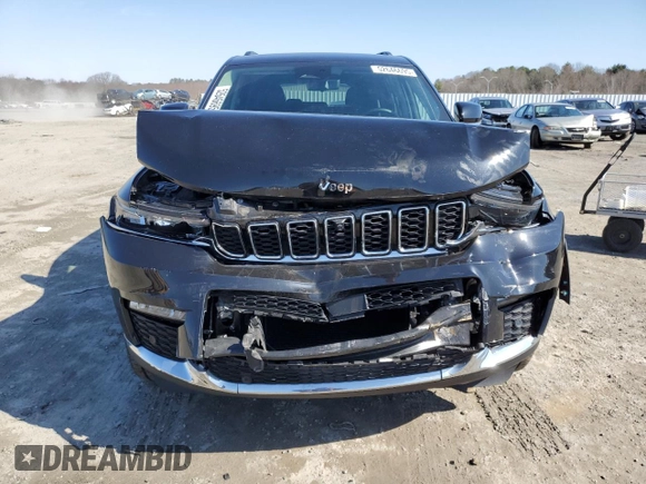 2021 Jeep Grand Cherokee Limited with VIN 1C4RJKBG8M8133283, listed as a Copart auction lot 52646695 with 30,442 mi miles and Salvage Title. Bid and sale history available at DreamBid. Image 5.