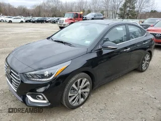 2019 Hyundai Accent Limited with VIN 3KPC34A35KE073086, listed as a Copart auction lot 46021413 with 2,391 mi miles. Bid and sale history available at carsss.com. Image 1.