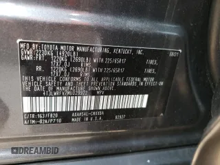 2021 Toyota RAV4 Hybrid LE with VIN 4T3LWRFV7MU029922, listed as a Copart auction lot 60116075 with 37,547 mi miles and Salvage title. Bid and sale history available at DreamBid. Image 12.
