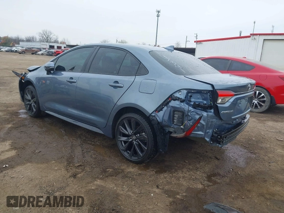 2023 Toyota Corolla SE with VIN 5YFS4MCE8PP147341, listed as a IAAI auction lot 42023921 with 28,867 mi miles and . Bid and sale history available at DreamBid. Image 3.