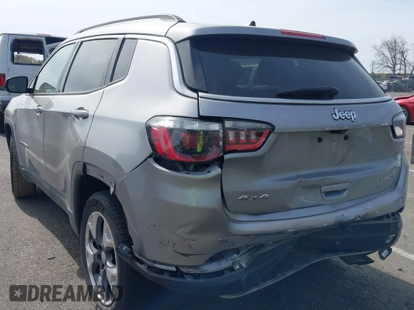 2021 Jeep Compass Limited with VIN 3C4NJDCBXMT528015, listed as a IAAI auction lot 42113829 with 72,325 mi miles and . Bid and sale history available at DreamBid. Image 3.