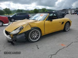 2002 Porsche Boxster z VIN WP0CA29842U621851, wystawiony jako Copart lot #56872965 z przebiegiem Nie podano mil oraz Tytuł czysty. Historia ofert i sprzedaży dostępna na DreamBid. Obrazek 1.
