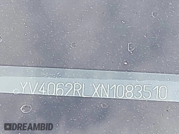2022 Volvo XC60 Inscription с VIN YV4062RLXN1083510, выставлен на аукционе IAAI как лот 41739629 с пробегом 34 627 миль миль и . История ставок и продаж доступна на DreamBid. Изображение 18.