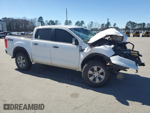 2019 Ford Ranger XL with VIN 1FTER4FH4KLA67959, listed as a Copart auction lot 47466045 with 0 mi miles and Salvage Title. Bid and sale history available at carsss.com. Image 4.
